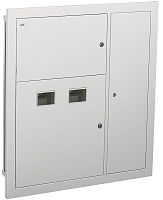 Щит этажный встраеваемый IEK LIGHT ЩЭ-2-Э-L 2кв. (1000х950х110см) с монтажной панелью картинка 